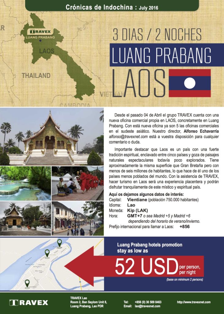 Luang Prabang, Laos, Travex, Alfonso Echevarría, 
