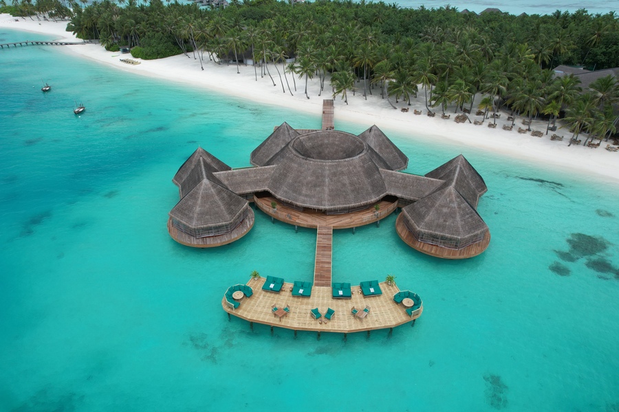 The Overwater bar on Gili Lankanfushi is open again!