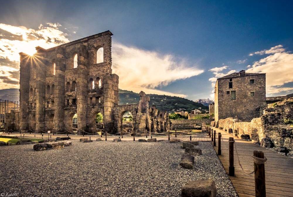 La pequeña Roma del Valle de Aosta con Allure Alps