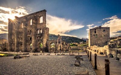 La pequeña Roma del Valle de Aosta con Allure Alps
