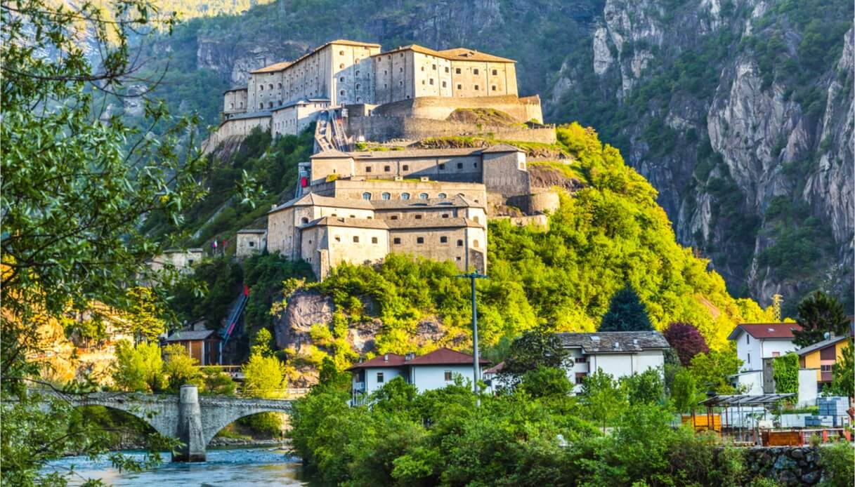 Village - Aosta Valley in summer