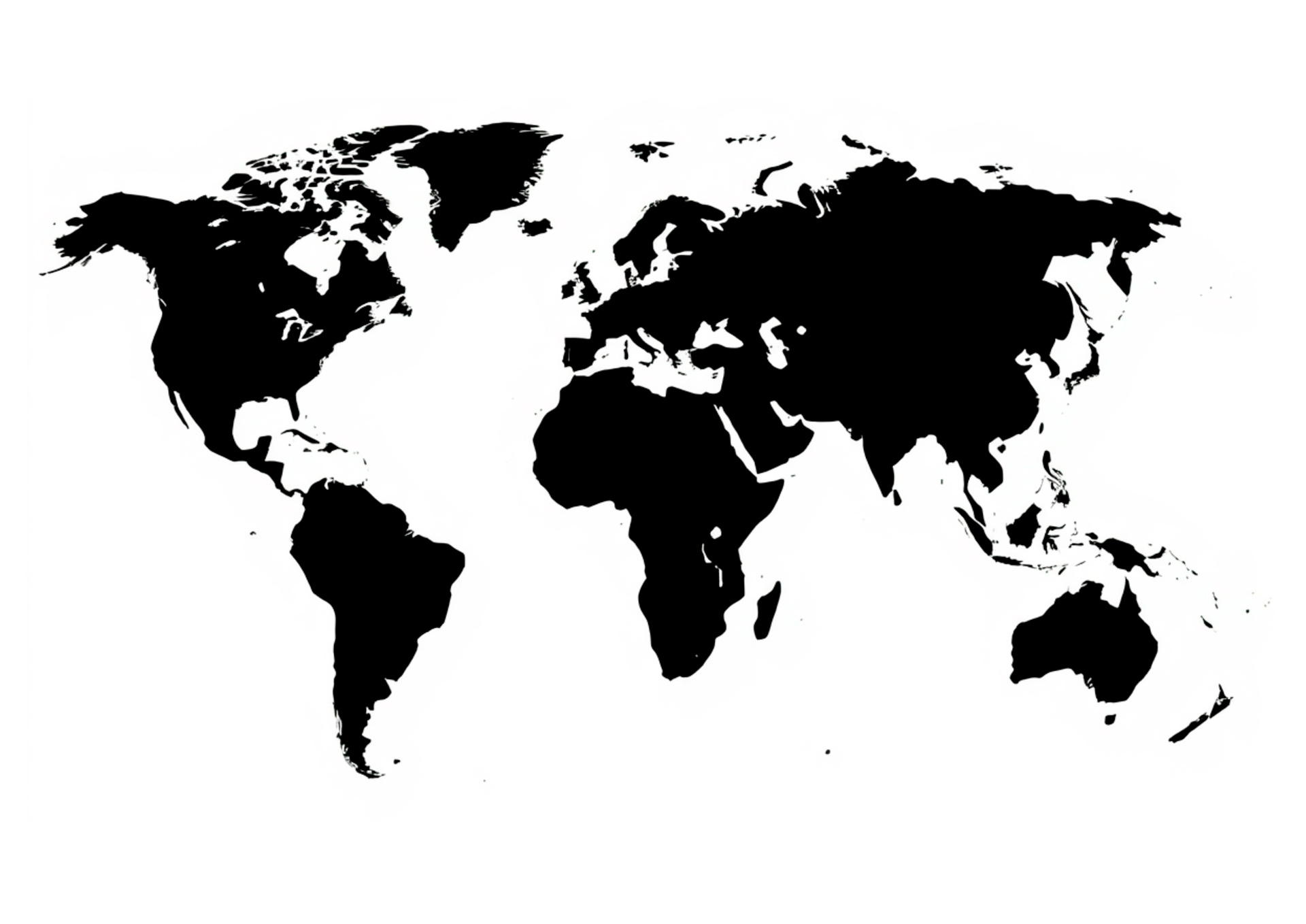 We work all over the world